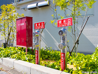 連結散水水栓｜ザ・パークハウス西麻布霞町